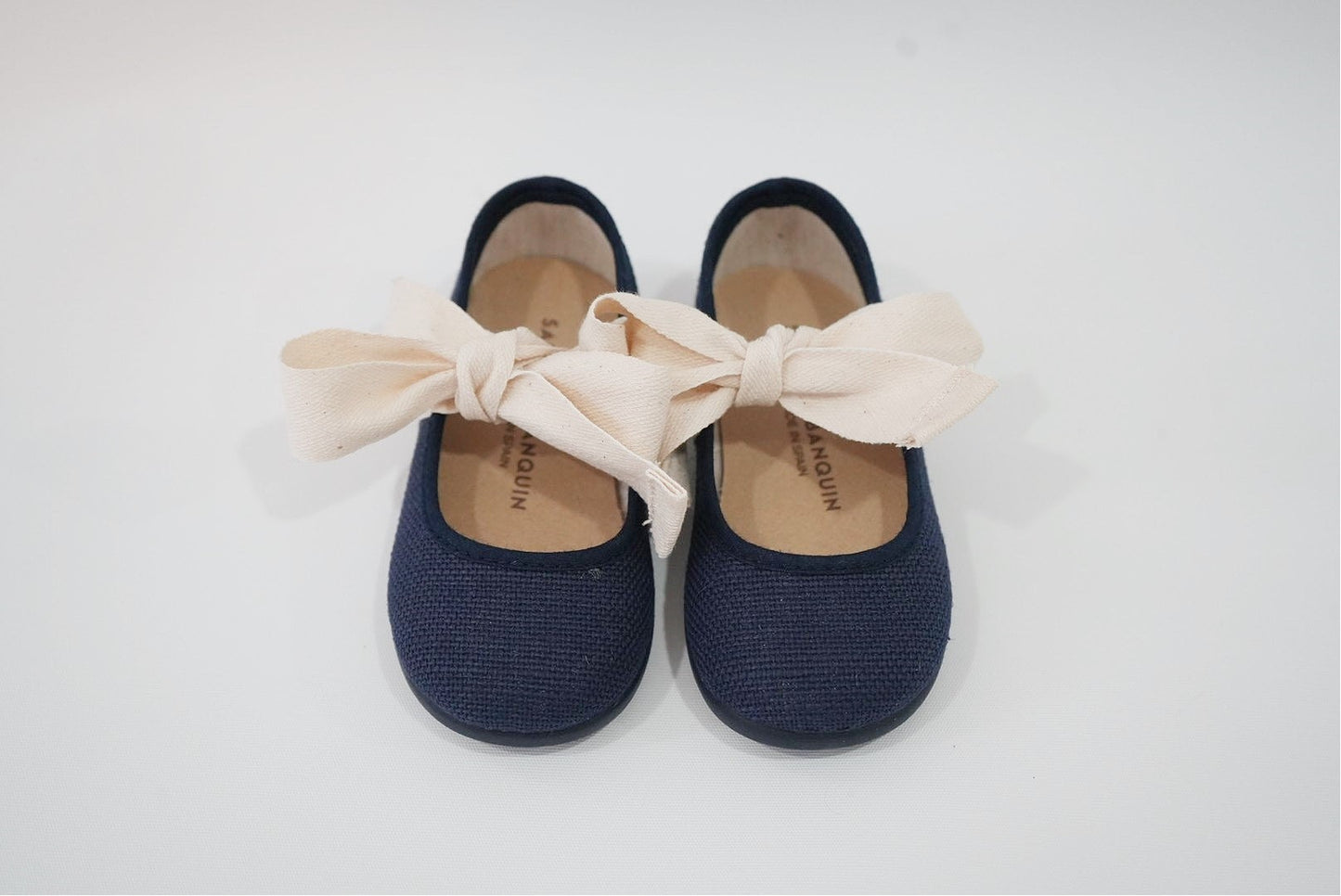 Navy Ballerina with Bows