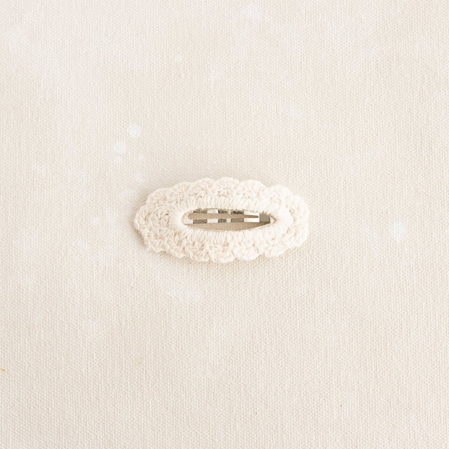 Crochet Snap Clip Cottontail