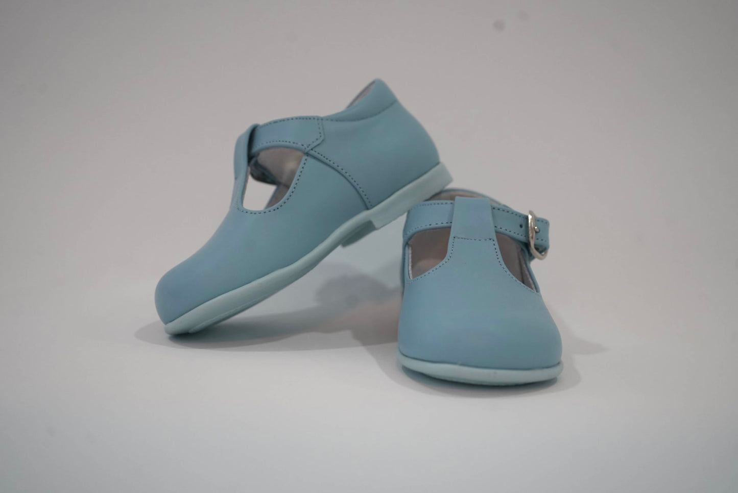 Light Blue Leather Pepito