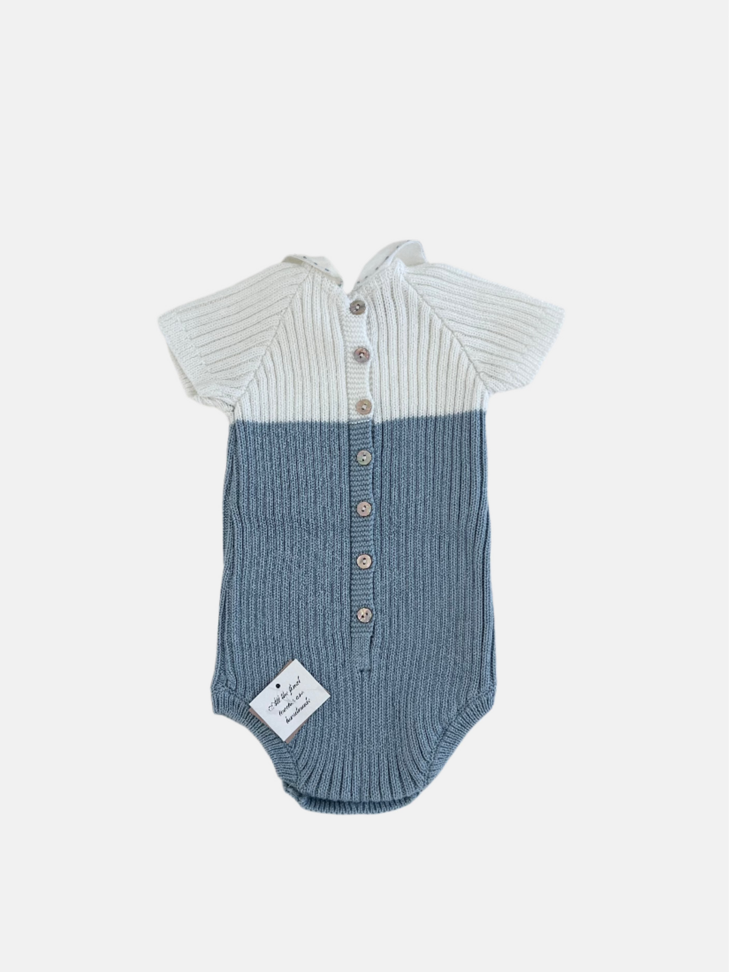 Nicky Romper in Sky Blue