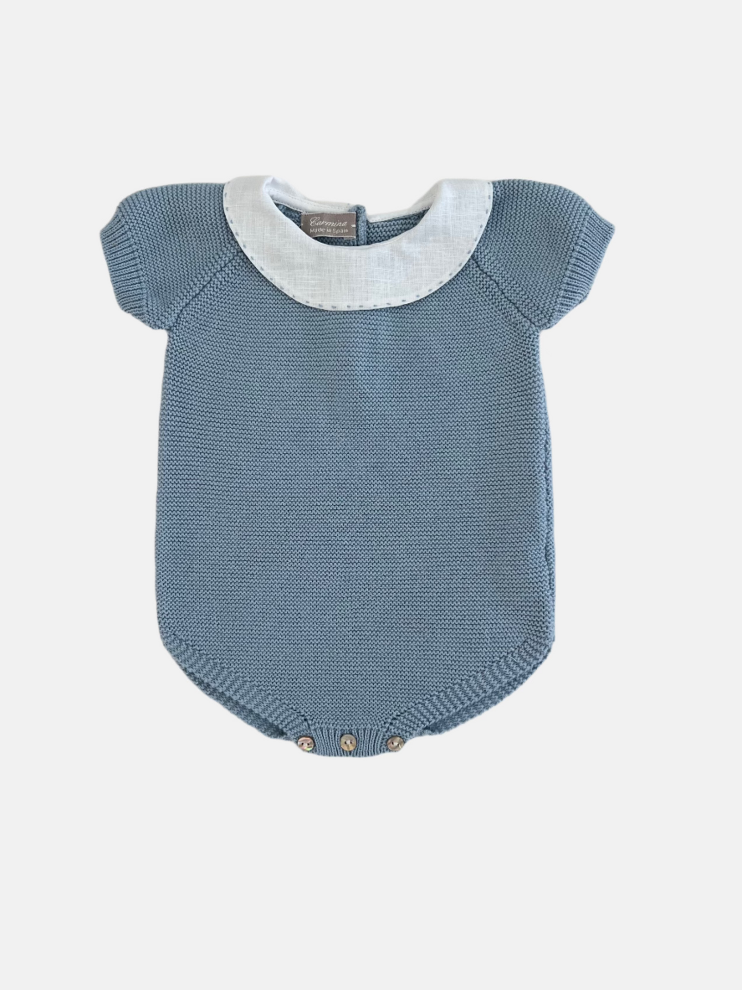 Luca Romper in Sky Blue