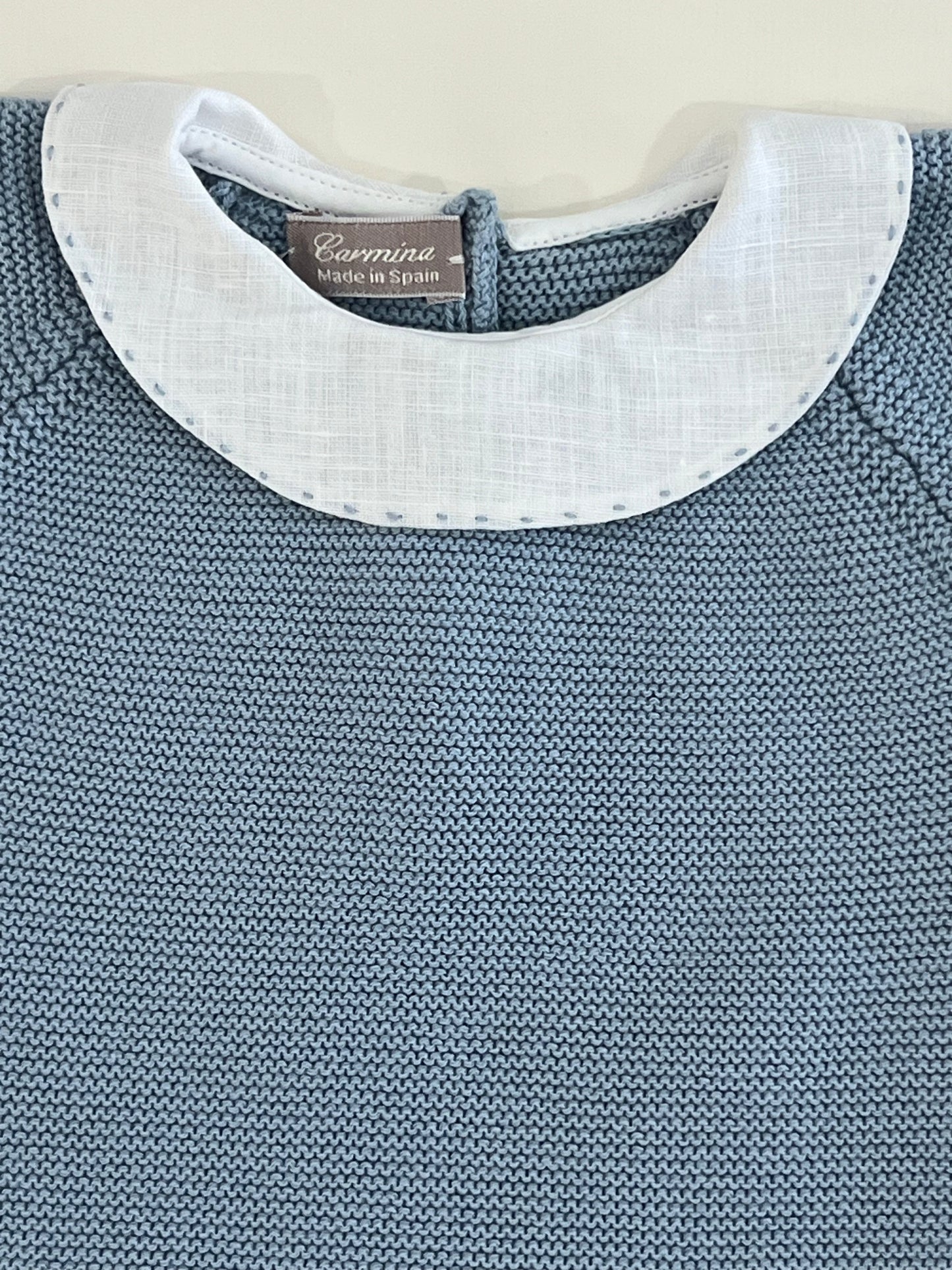 Luca Romper in Sky Blue