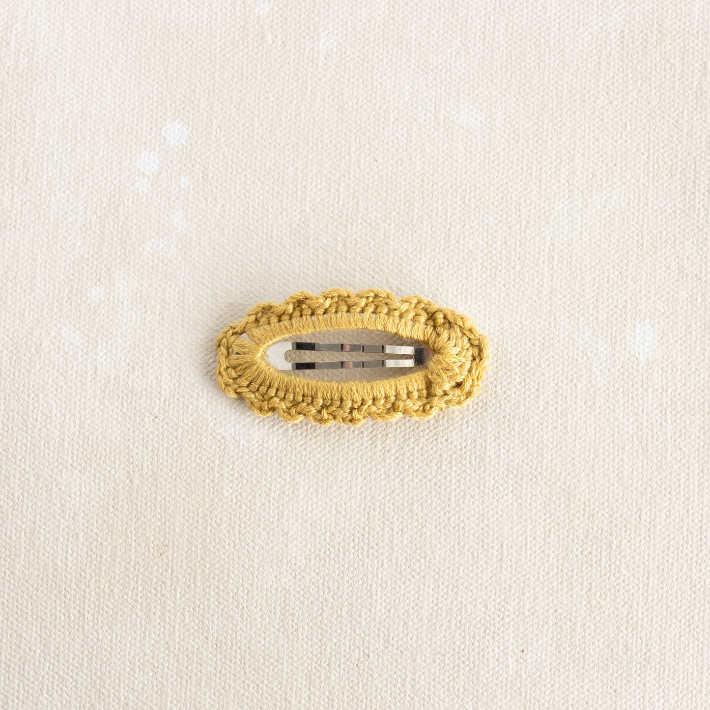 Crochet Snap Clip Dandelion