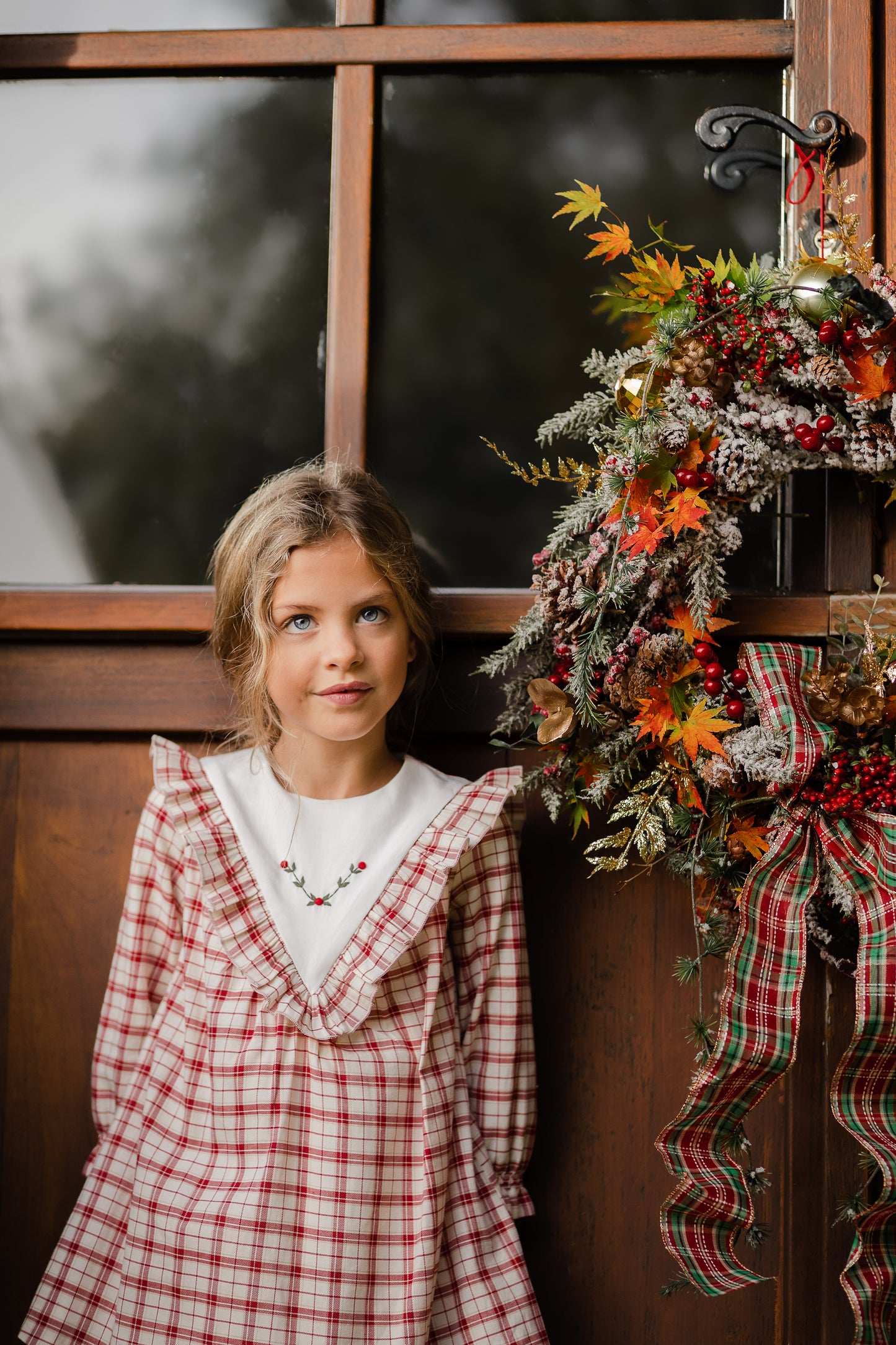 Emilia Plaid Dress