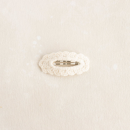 Crochet Snap Clip Cottontail