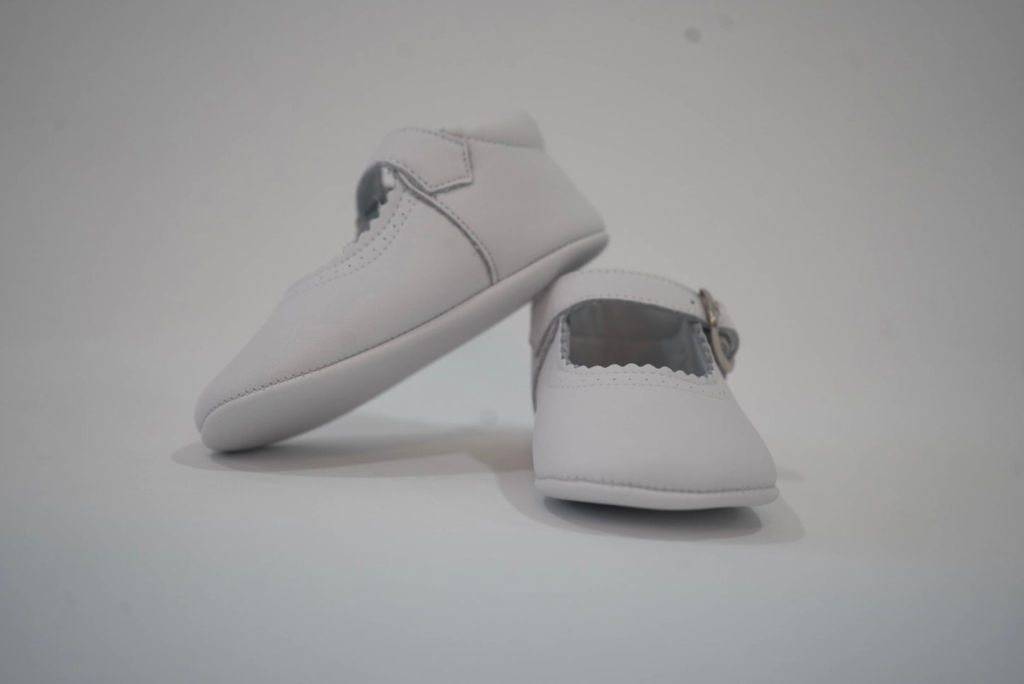 White Bambi Ballerina with Buckle
