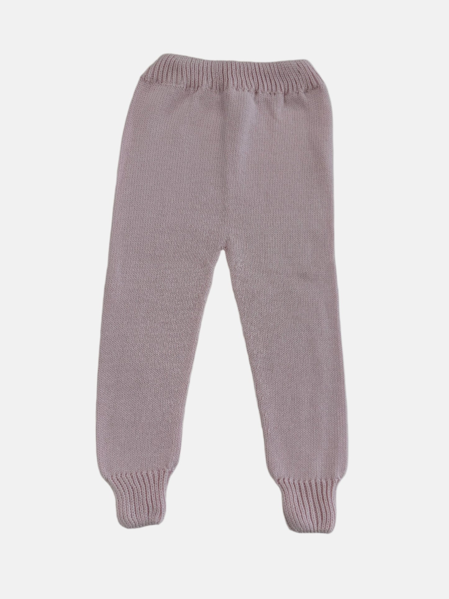 Knit Joggers in Pink