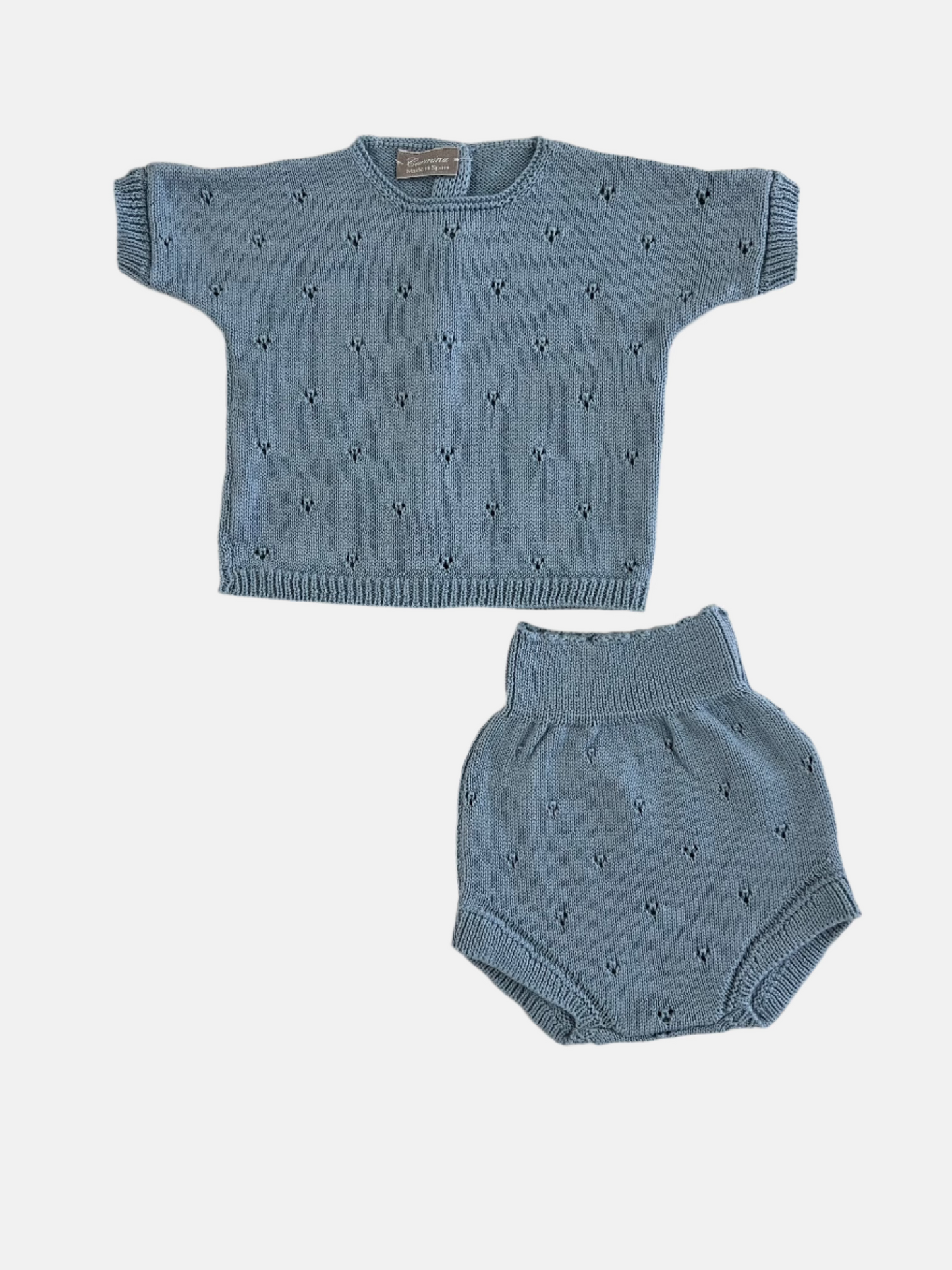 Manu Top and Bloomer in Sky Blue