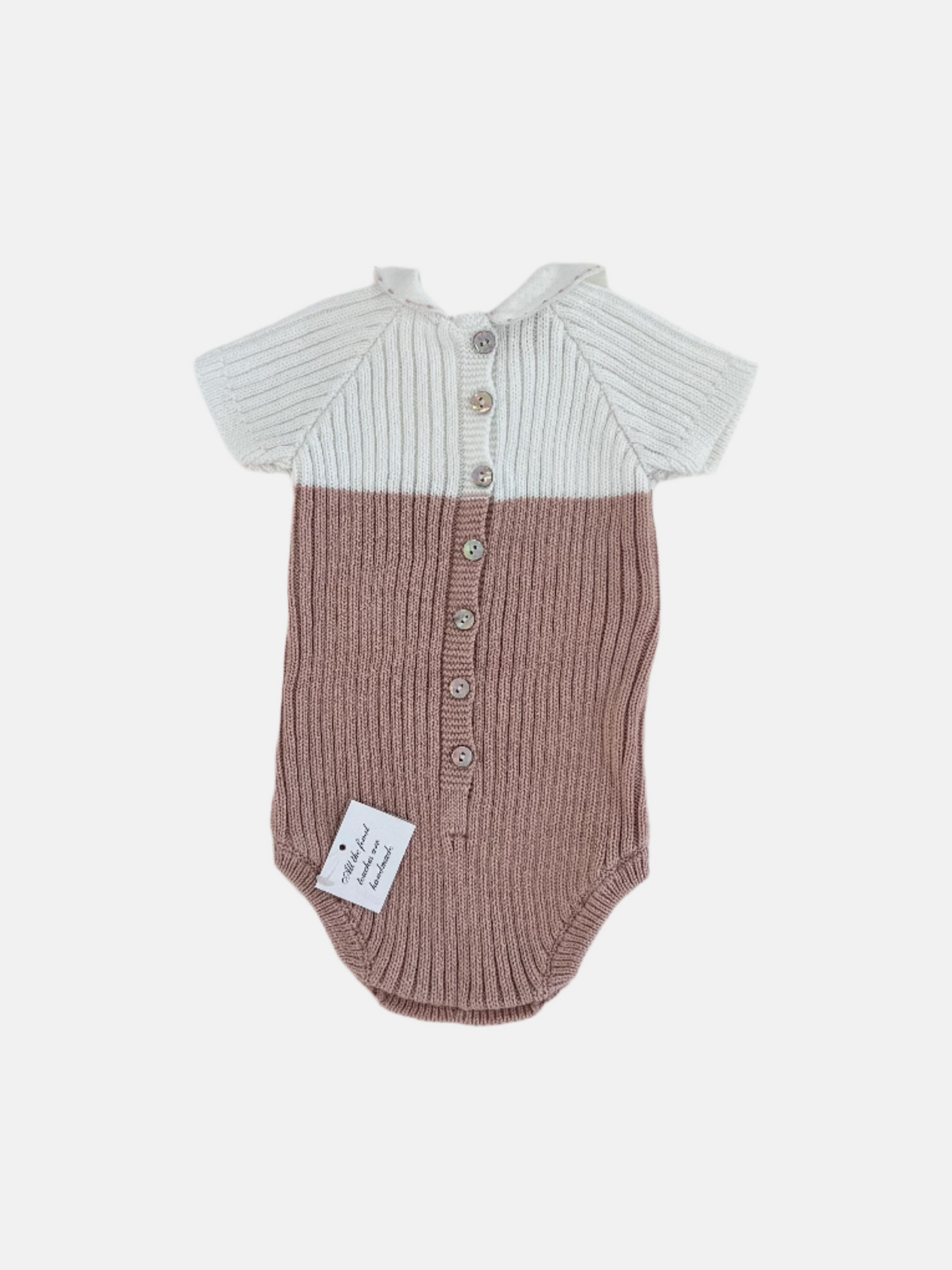 Nicky Romper in Rose