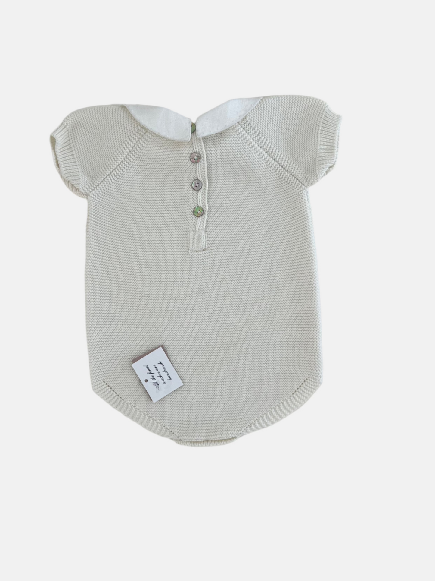 Luca Romper in Ivory