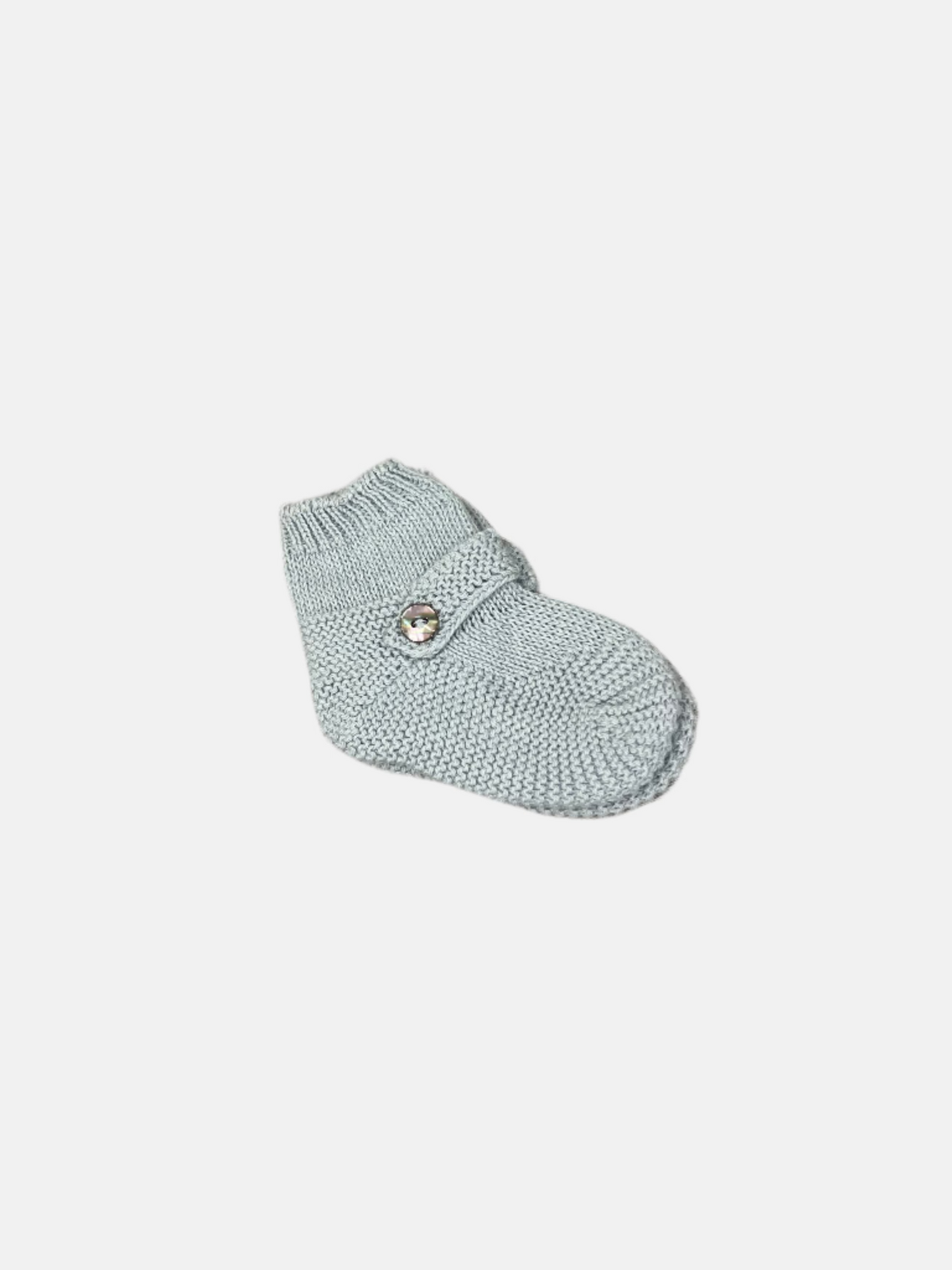 Newborn Bootie in Sky Blue